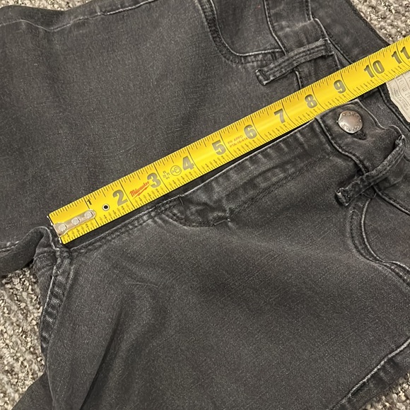 Free People Skinny Black Jeans 9 inch Rise 26R - Picture 11 of 12